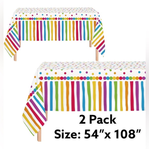 NEW IN BOX RAINBOW PARTY PACK - Serves 30 - Picture 5 of 6